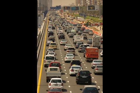 Relentless traffic jams are still a major problem in overcrowded Abu Dhabi